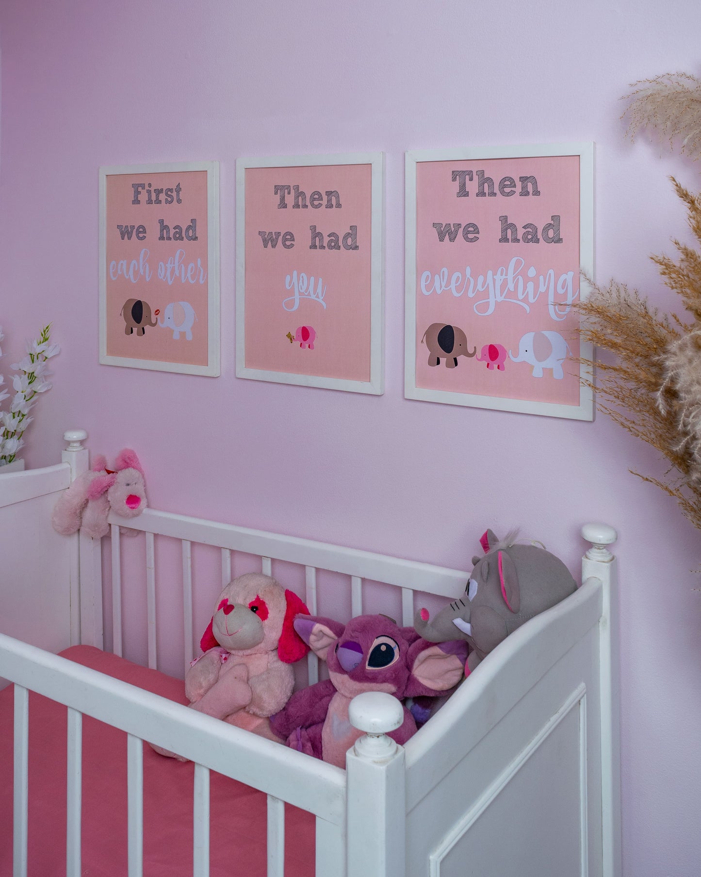 Nursery Set - The Elephant family