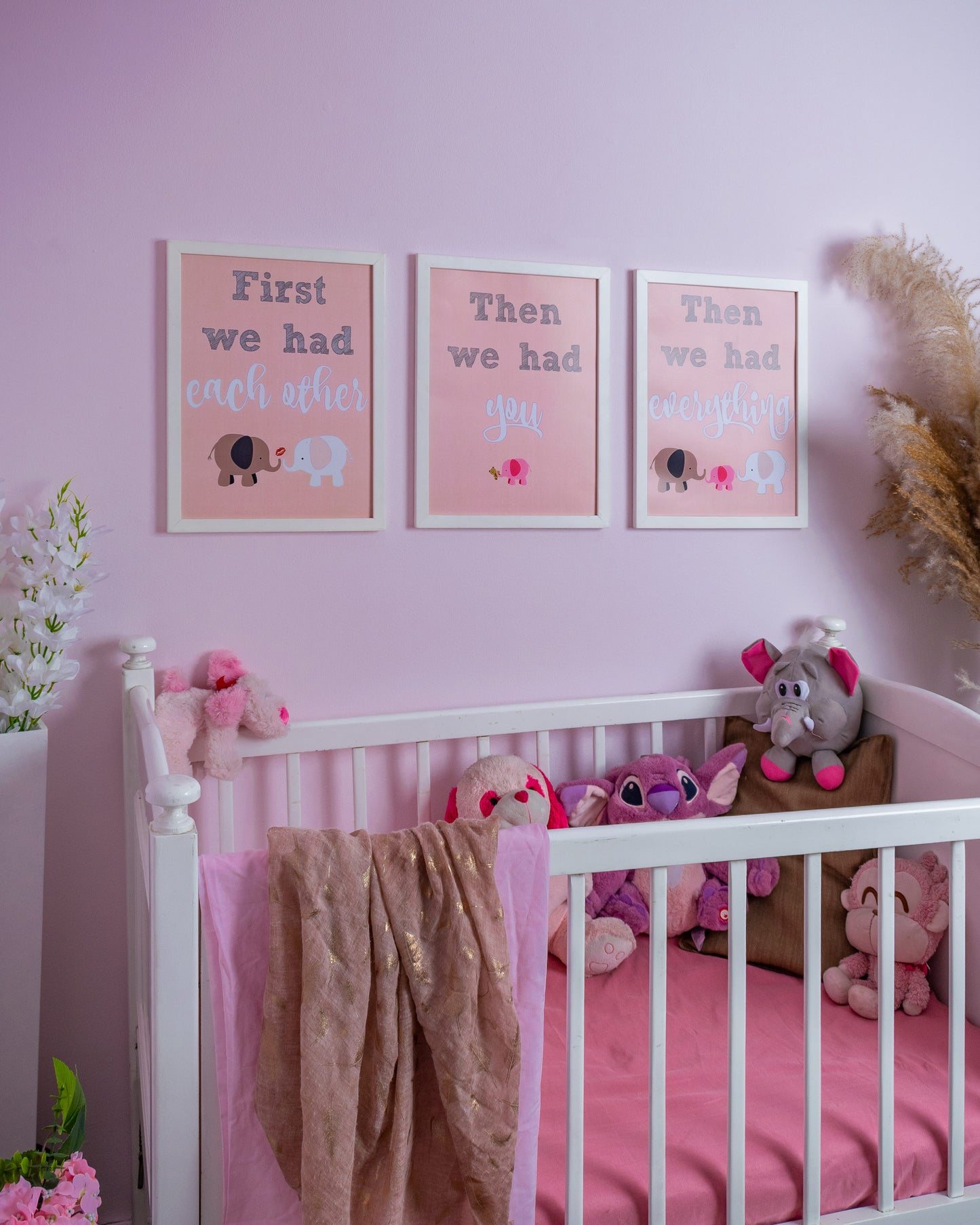 Nursery Set - The Elephant family