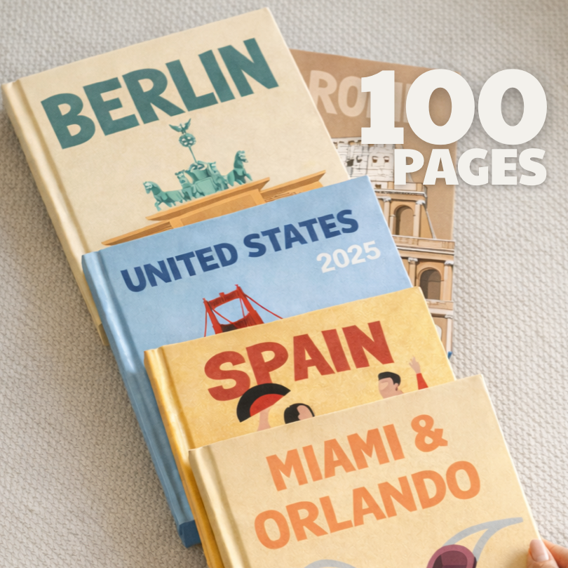 Travel Photobooks - 100 Pages