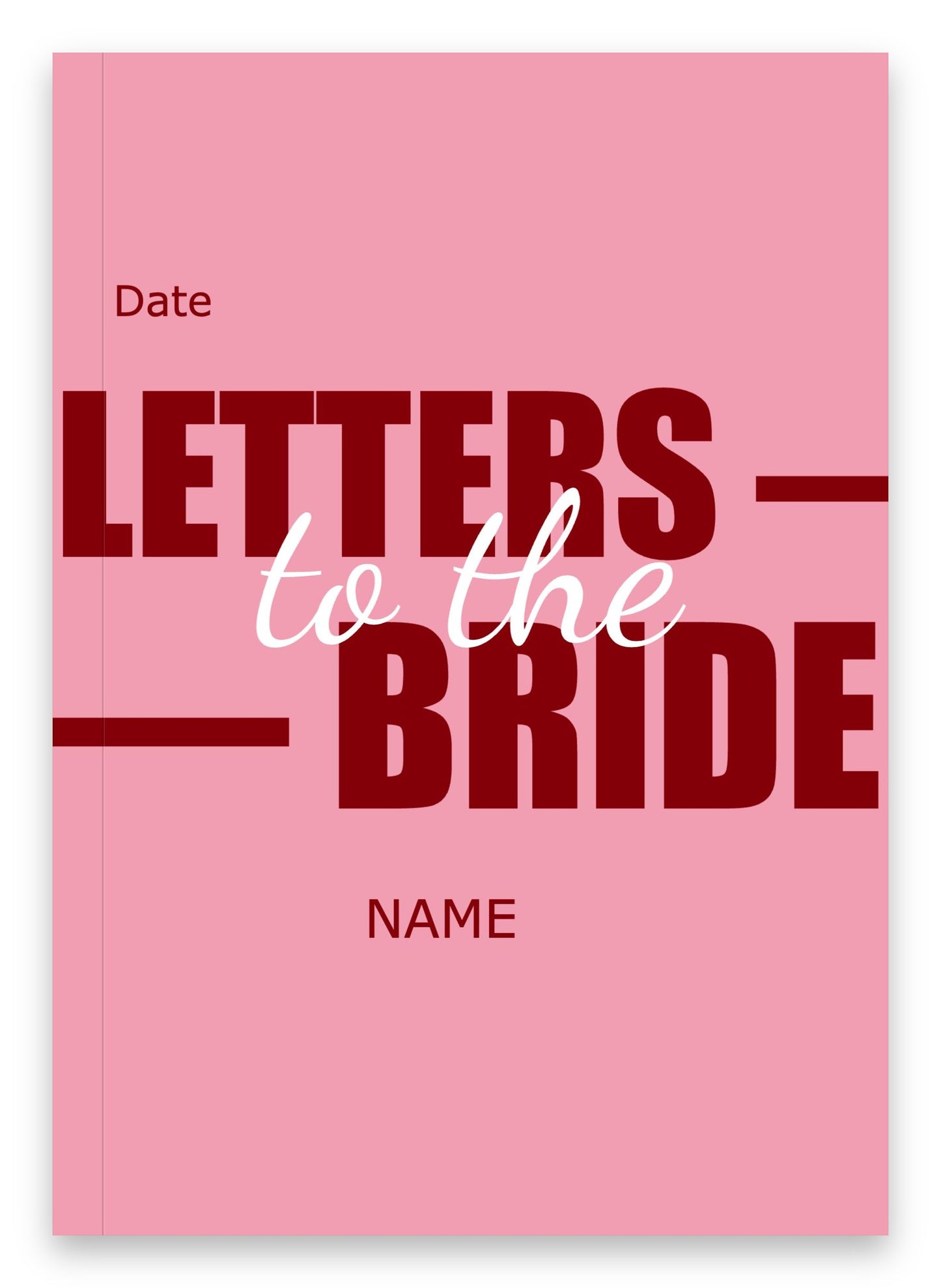 [photopress] Letters to the Bride