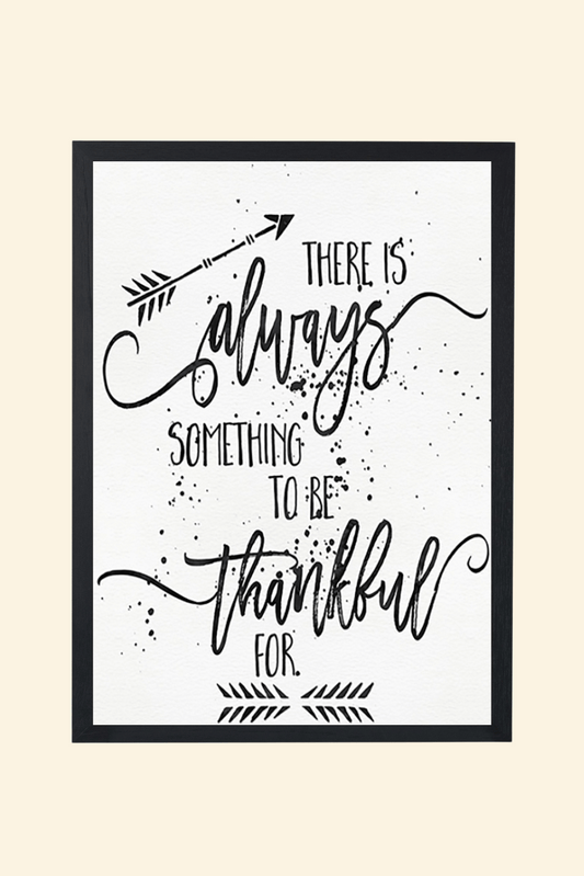 There's always something to be thankful for - OG