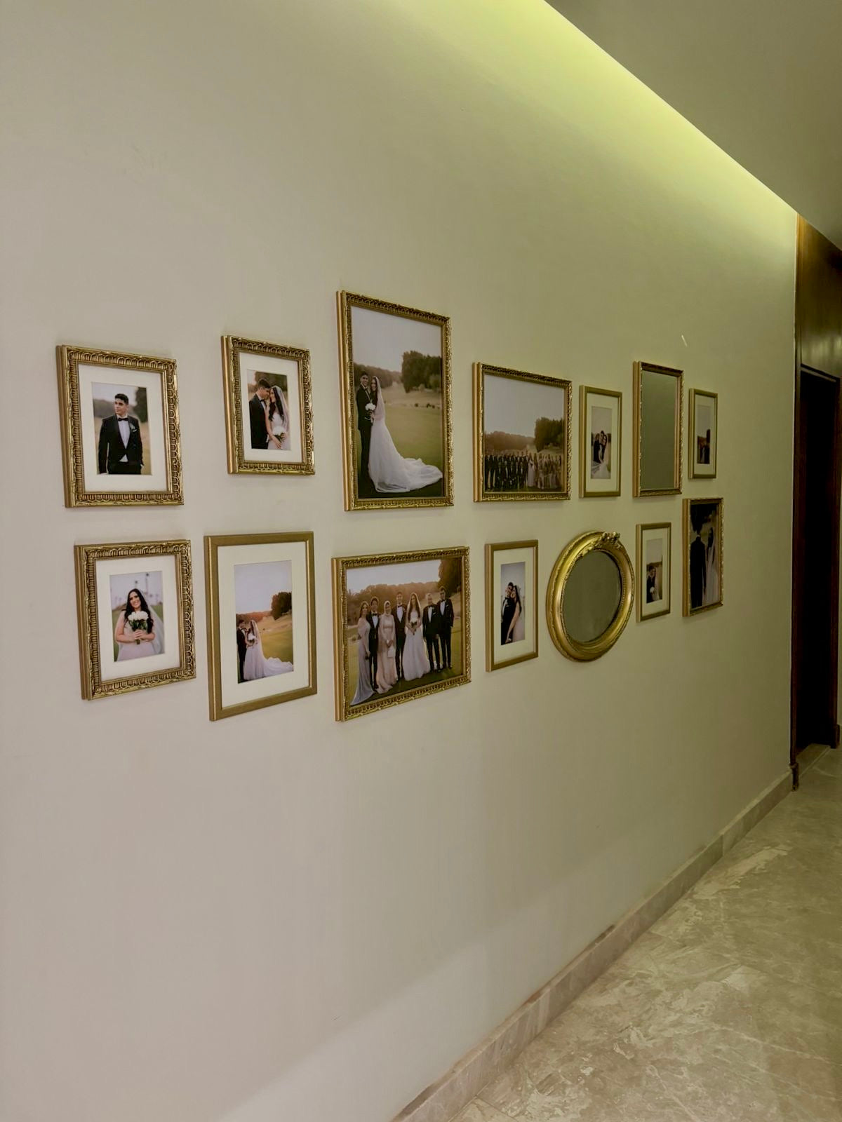The Sherifa- Vintage Gold Hallway Set