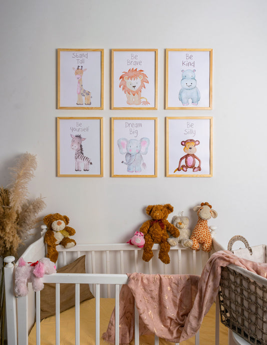 Animals Nursery Set - The Pastel Edition