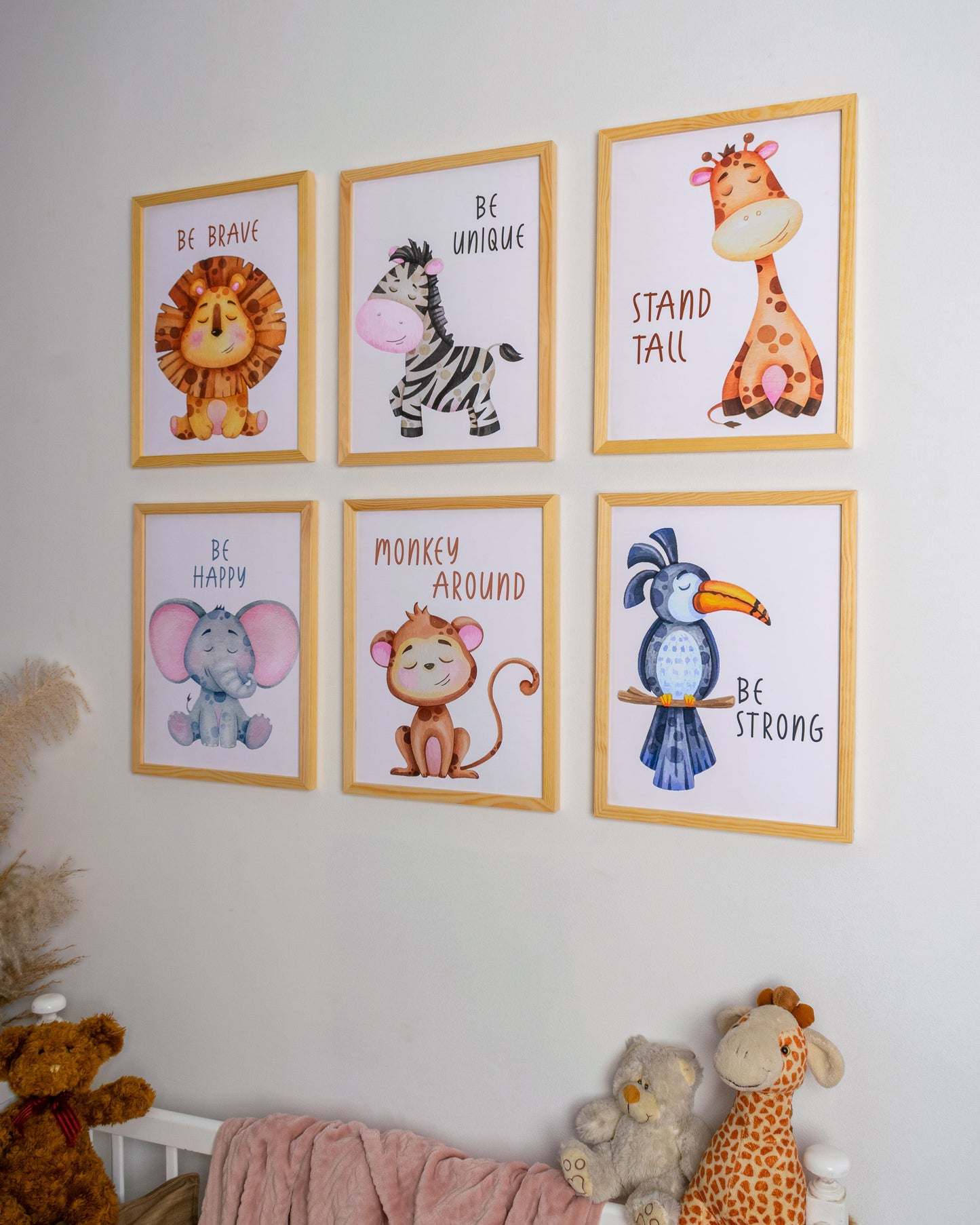 Animals Nursery Set - The Smirky edition.