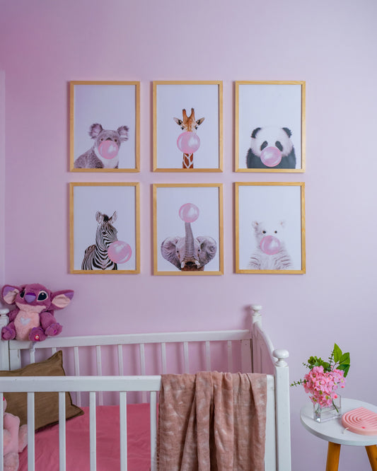 Animals Nursery Set - The Bubblegum Animals