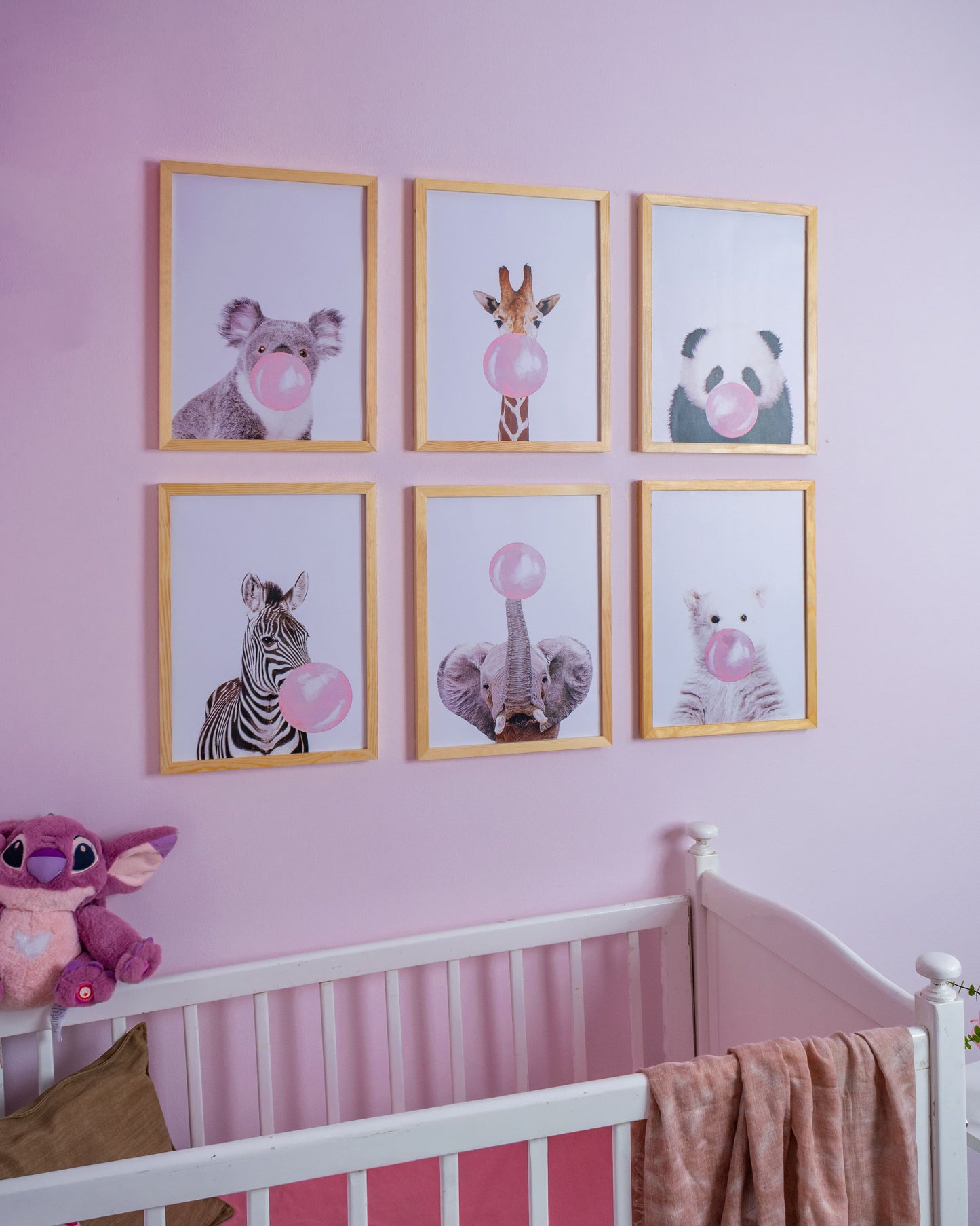 Animals Nursery Set - The Bubblegum Animals