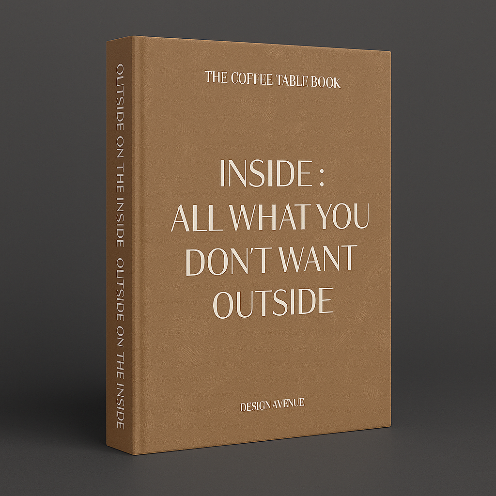 All What You Don't Want Outside — Coffee Table Book