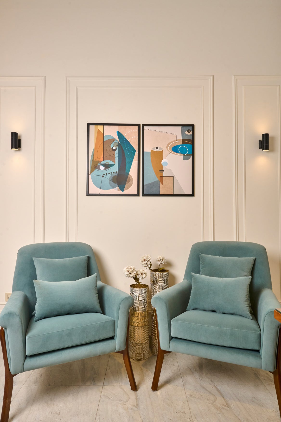 Geometric Faces Set