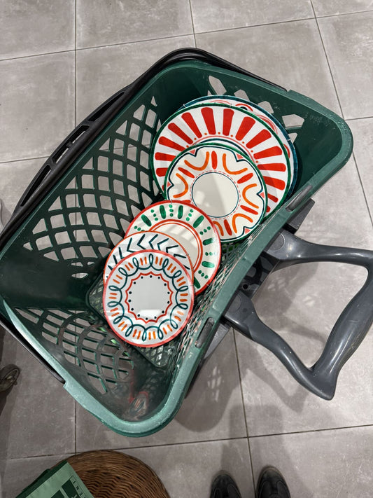 Portofino summer- plates set