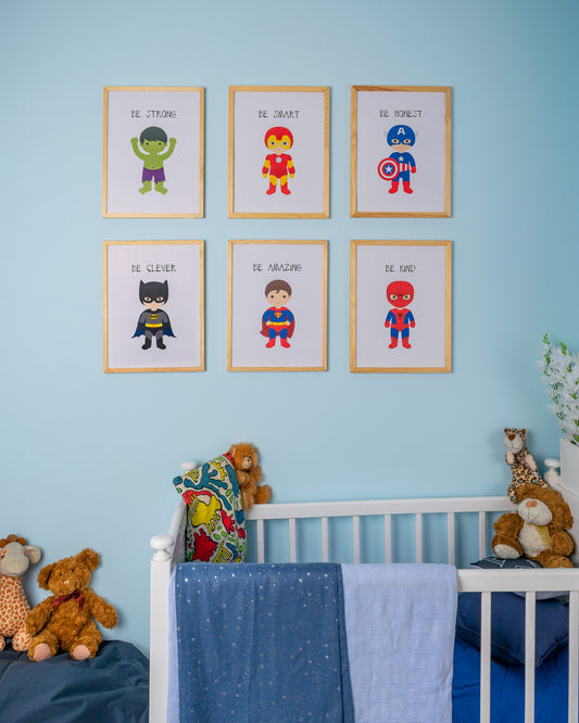 Nursery Set - The Super Hero Babies