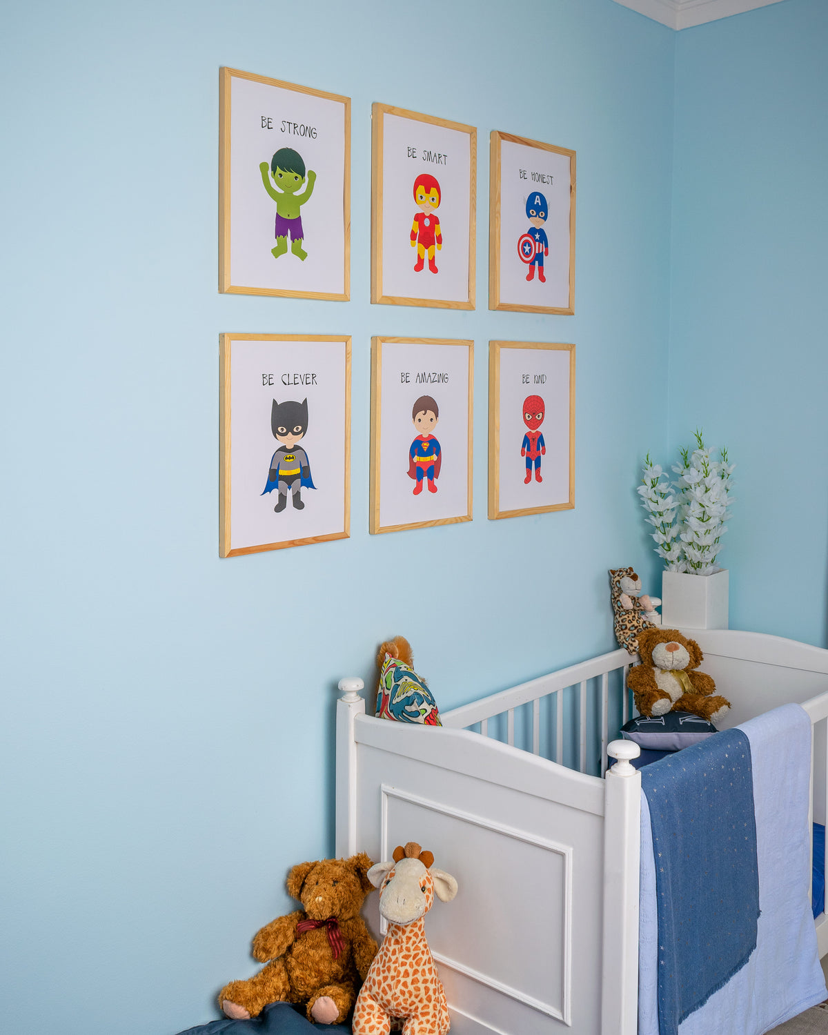 Nursery Set - The Super Hero Babies – Design Avenue