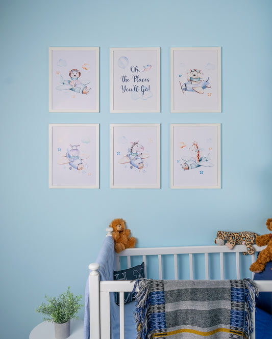 Nursery Set - The Places you will go.