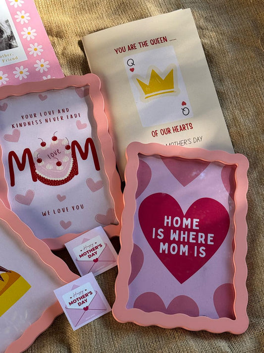 Home is Where Mom is - wavy Frame