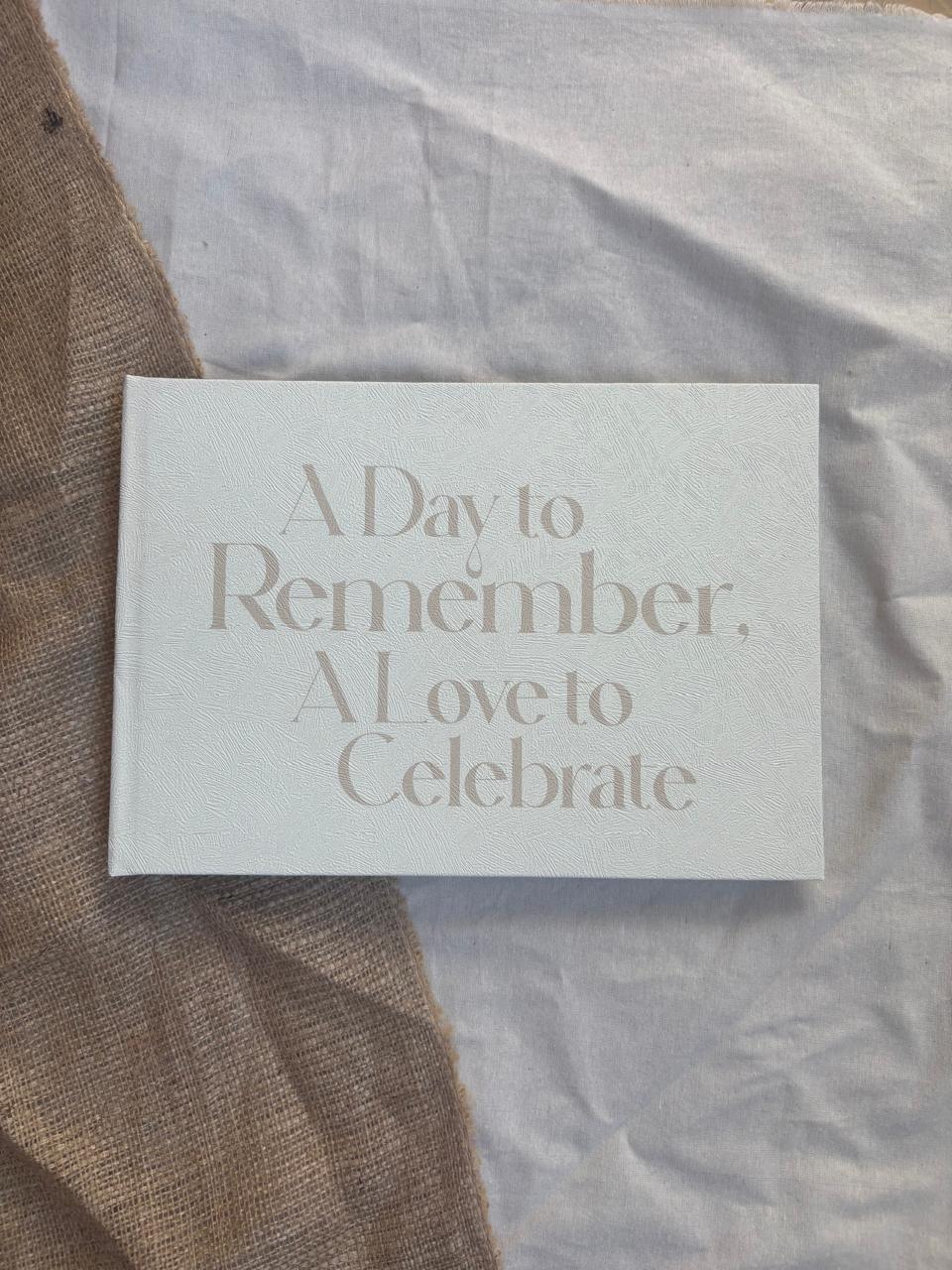 A Day to remember - Wedding Guestbook