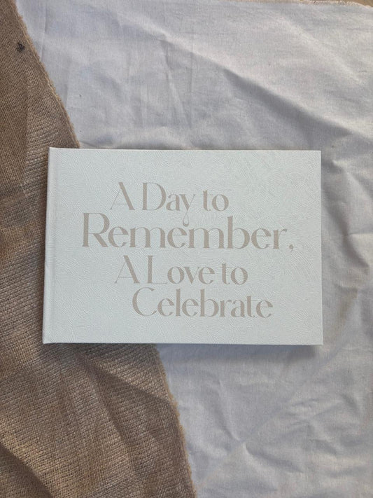 A Day to remember - Wedding Guestbook