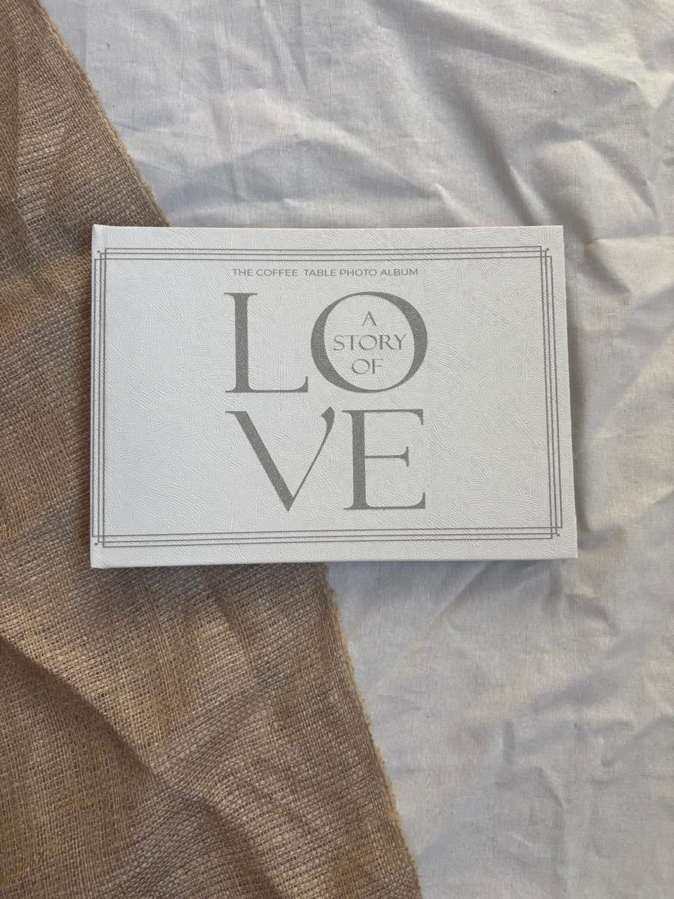 Love Story Coffee Table Photo Album