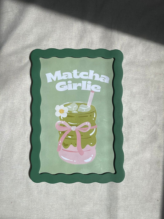 Matcha Girlie Frame